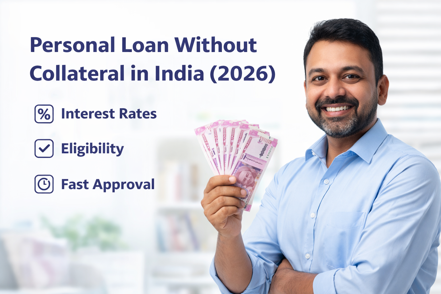 personal loan without collateral in India 2026