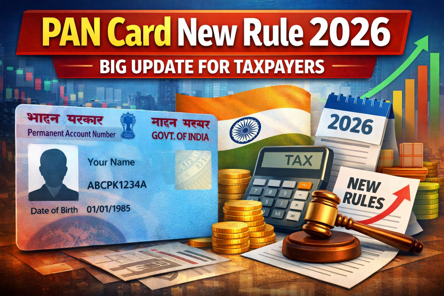 PAN Card new rule 2026 government update for Indian taxpayers