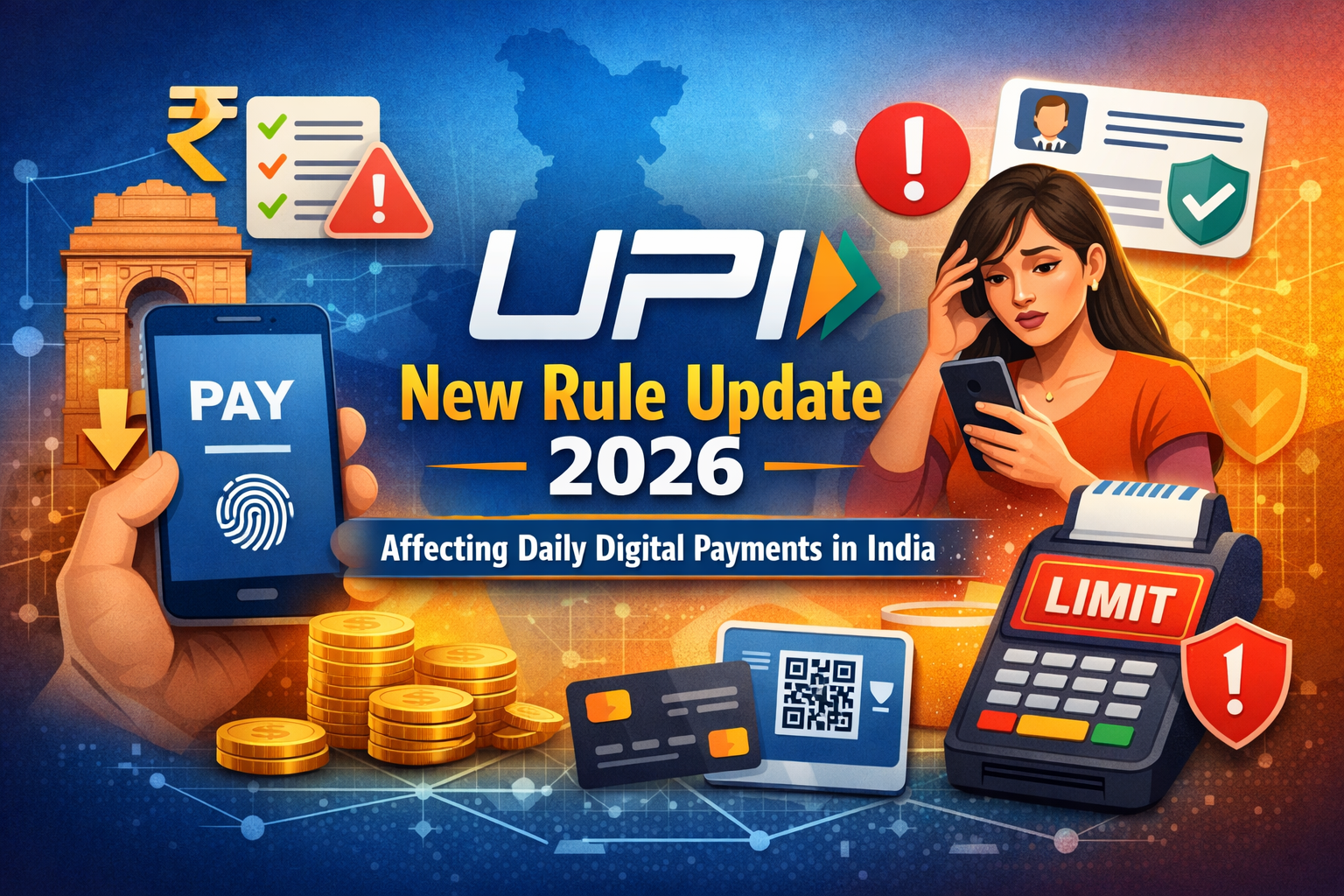 UPI new rule update 2026 affecting daily digital payments in India