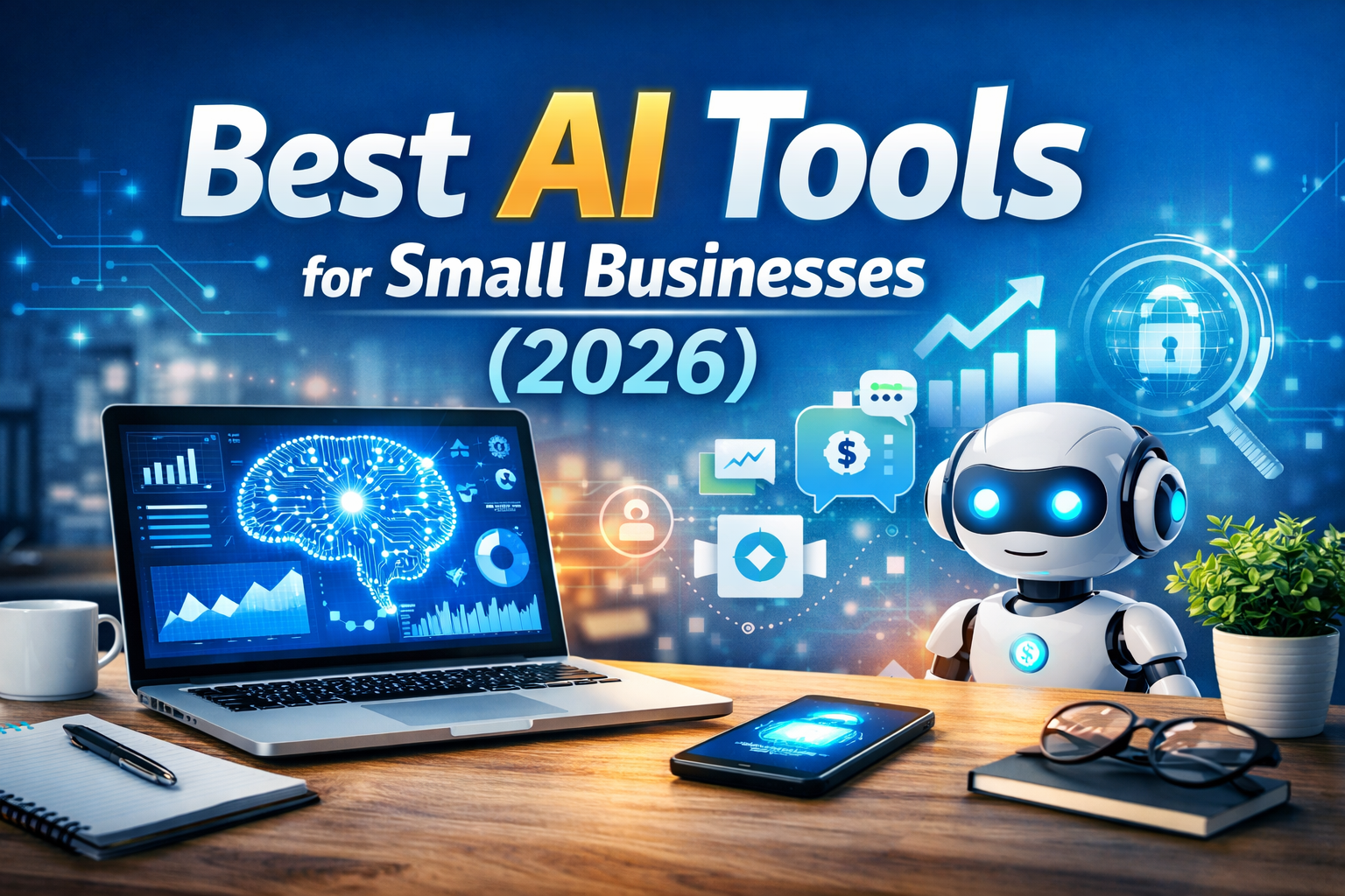 Best AI tools for small businesses in 2026 to boost productivity and profits