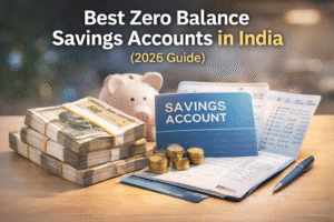 Best Zero Balance Savings Accounts in India (2026 Guide)