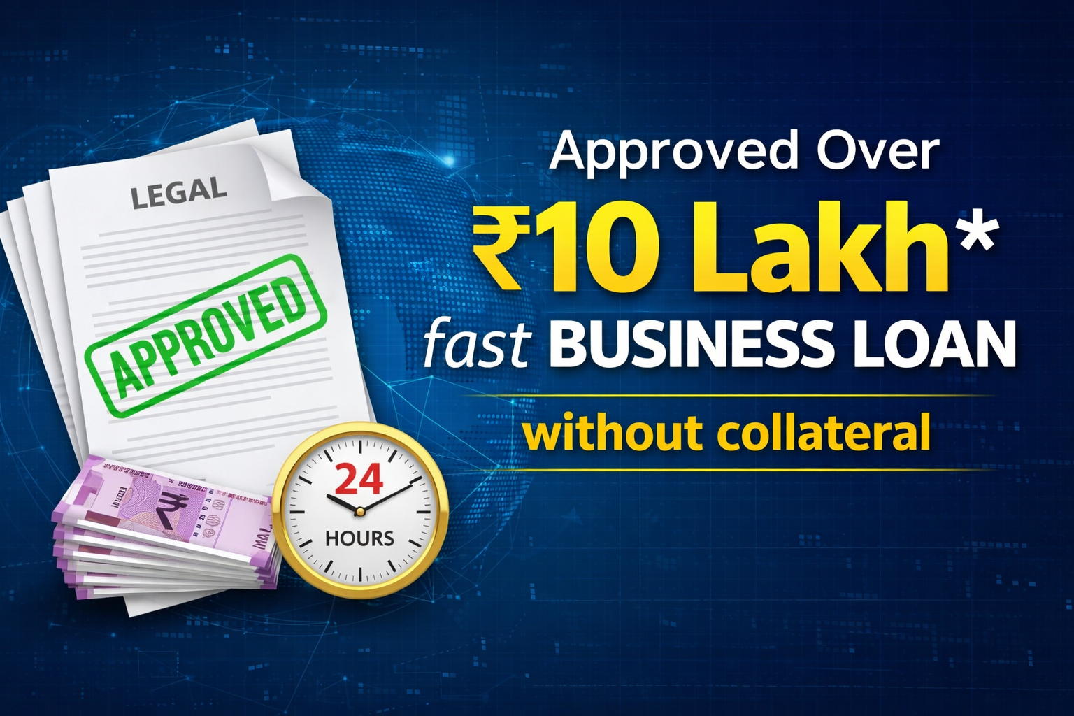 Emergency Business Loan 2026 fast approval without collateral India USA